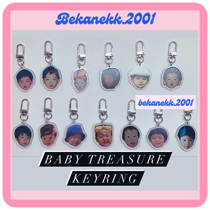 TREASURE | móc khoá baby keyring Treasure