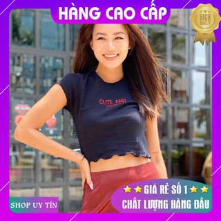 🌞[ĐỈNH NHẤT THỊ TRƯỜNG] 🌞 ÁO CROPTOP 🍀 CUTE AND 🍀 NHÚN GÂN GẤU ÁO