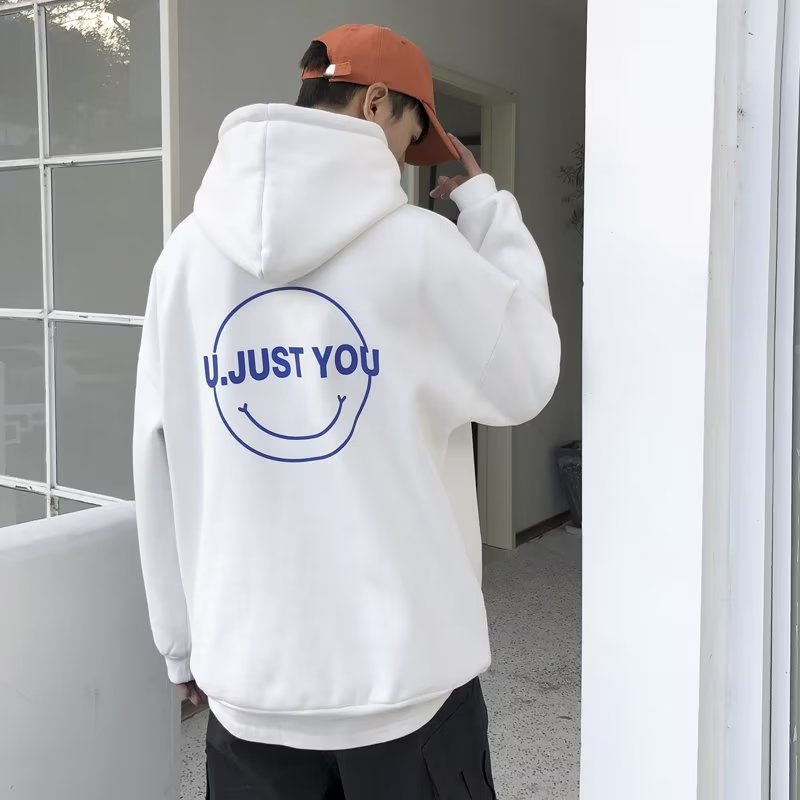 Áo Hoodie Dáng Rộng Thời Trang Thu Đông Hàn Quốc Có 7 Màu Phong Cách Mới Cho Nam