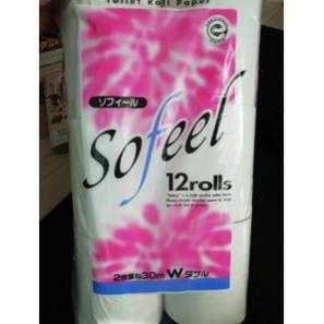 Giấy vệ sinh Sofeel 12 cuộn 30m, 55m - Hàng nội địa Nhật