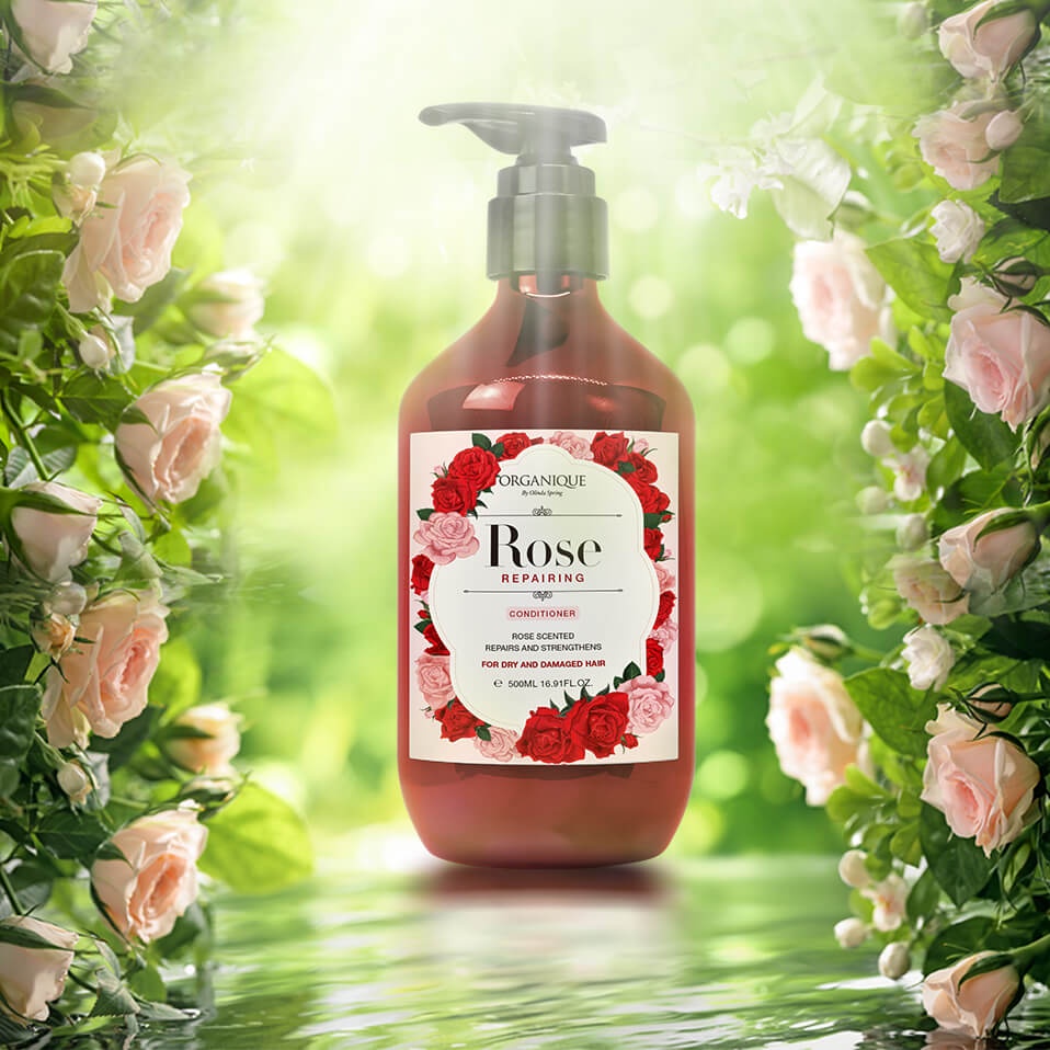 Dầu Xả Organique Dưỡng Tóc Hoa Hồng Rose Repairing Conditioner 500ml