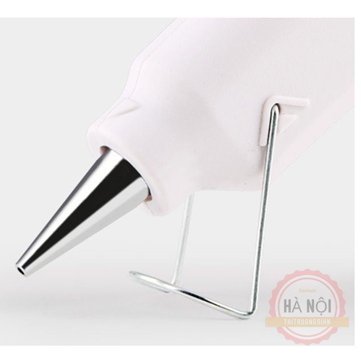 Dụng cụ bắn keo nến silicon cao cấp 20W mini nhỏ 7mm dùng điện 220V màu trắng