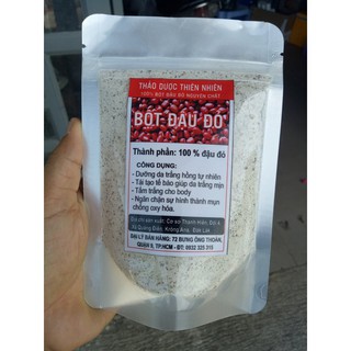 Bột đậu đỏ chăm sóc dưỡng trắng da, 100% tự nhiên, bột đậu đỏ handmade