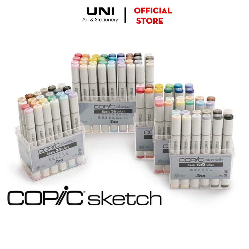 Marker Copic Sketch bản quốc tế 36/72 màu (HÀNG ORDER)