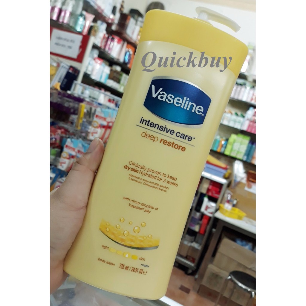 Sữa dưỡng thể Vaseline 725ml