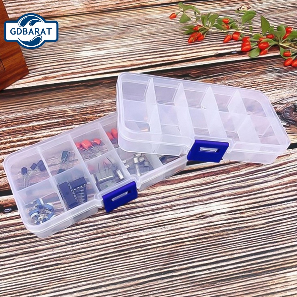 Hộp đựng khuyên tai trong suốt đa năng chống dính cho gia đình