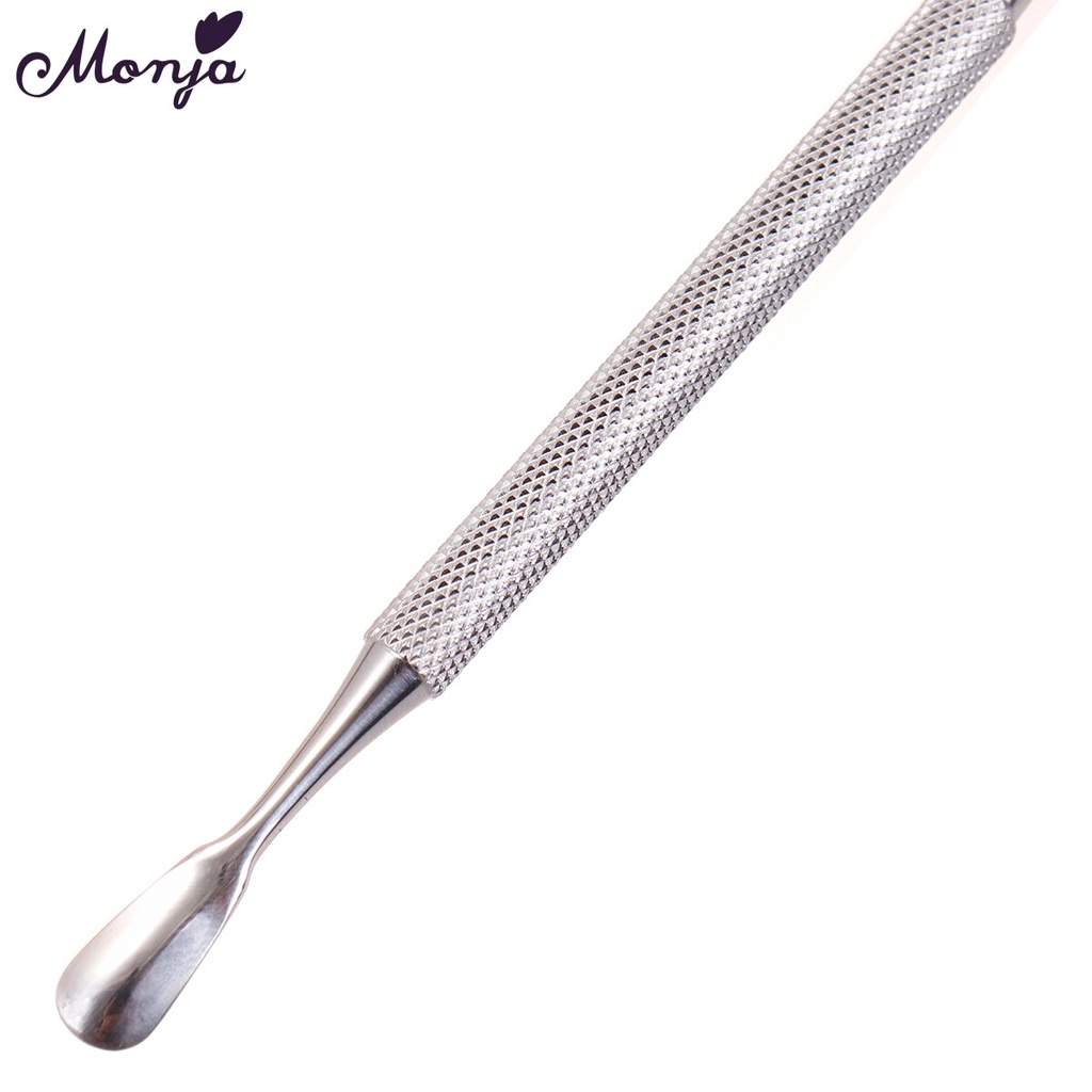 MONJA [Hàng mới về] Dụng Cụ Đẩy Tế Bào Chết Bằng Thép Không Gỉ Tiện Dụng