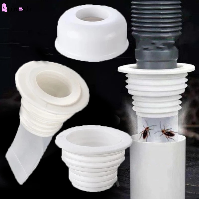 Set 3 Vòng Bịt Kín Cống Thoát Nước Chống Mùi Hôi Chống Côn Trùng Cho Phòng Tắm