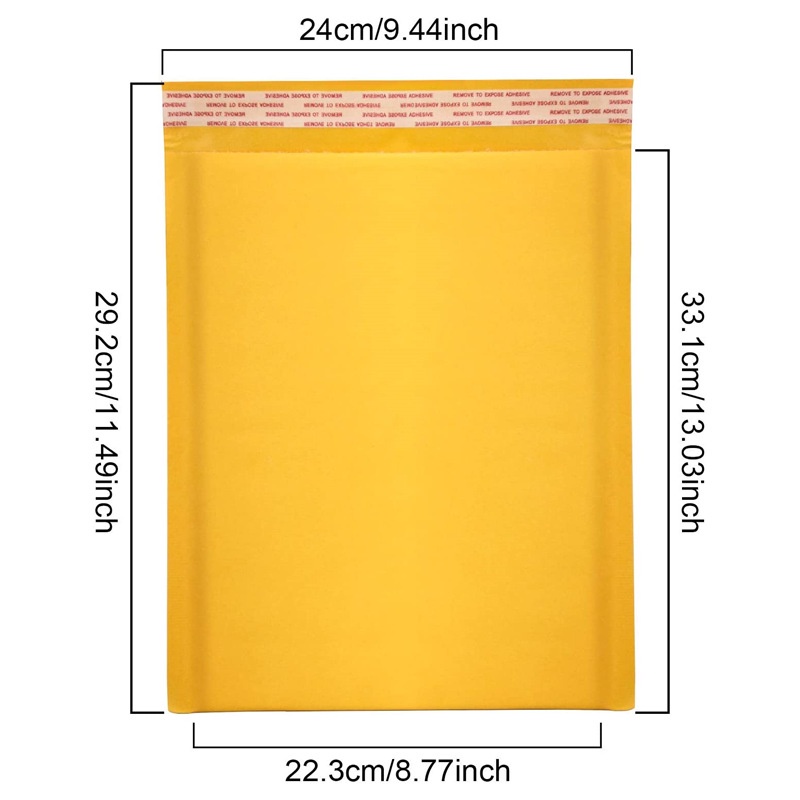 Túi gói hàng chống sốc bóng khí đóng gói hàng hóa an toàn nhiều kích thước, túi bảo vệ sản phẩm, đóng hàng nhanh chóng