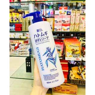 SỮA TẮM HẠT Ý DĨ HATOMUGI 800ML