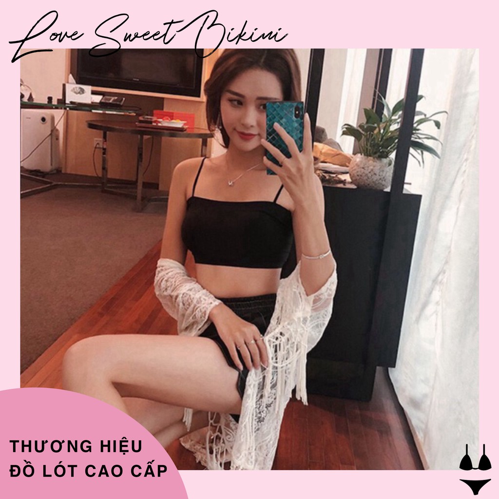 Áo Bra Quây Trơn Có Đệm Ngực 2 Dây | BigBuy360 - bigbuy360.vn