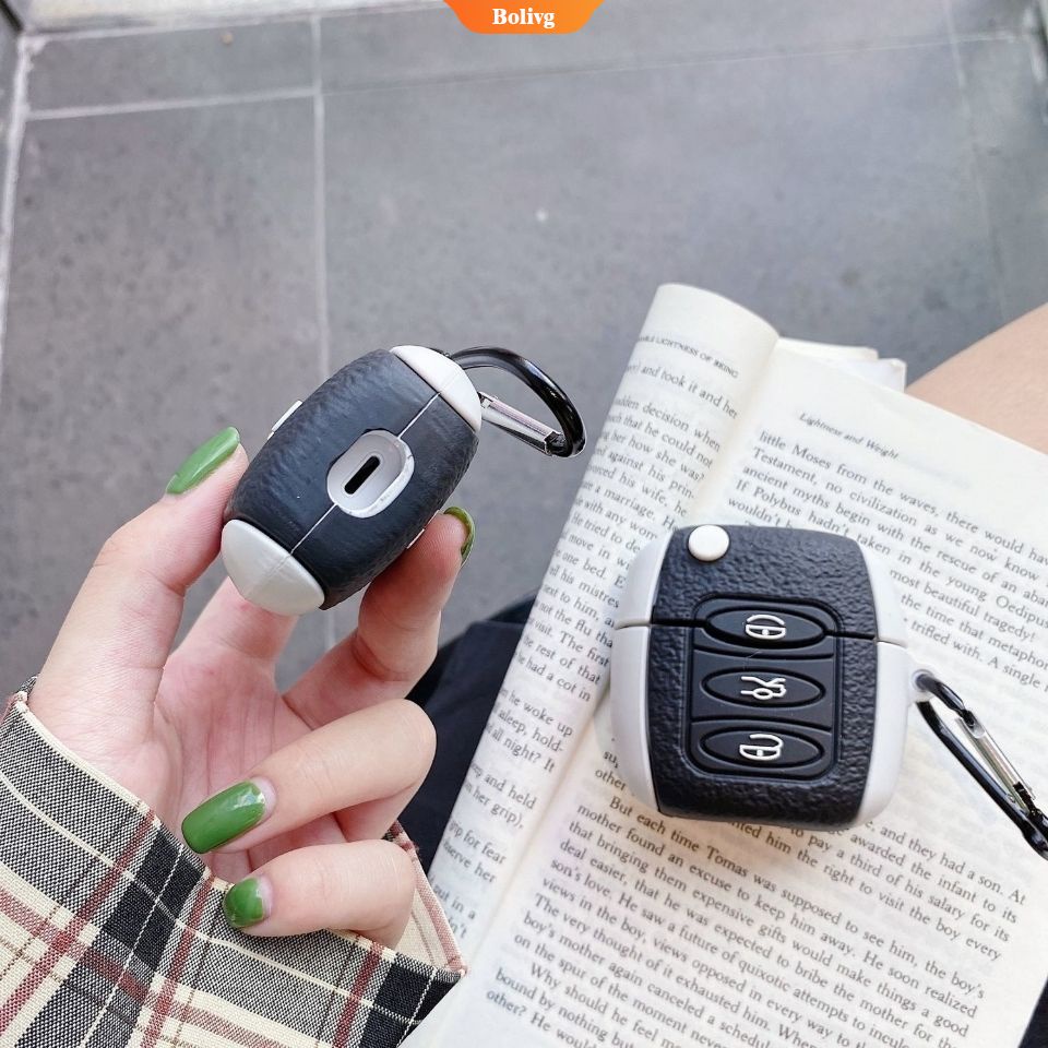 Vỏ Bảo Vệ Hộp Sạc Tai Nghe Bentley Bằng Silicone Chống Rơi | Ô Liu |