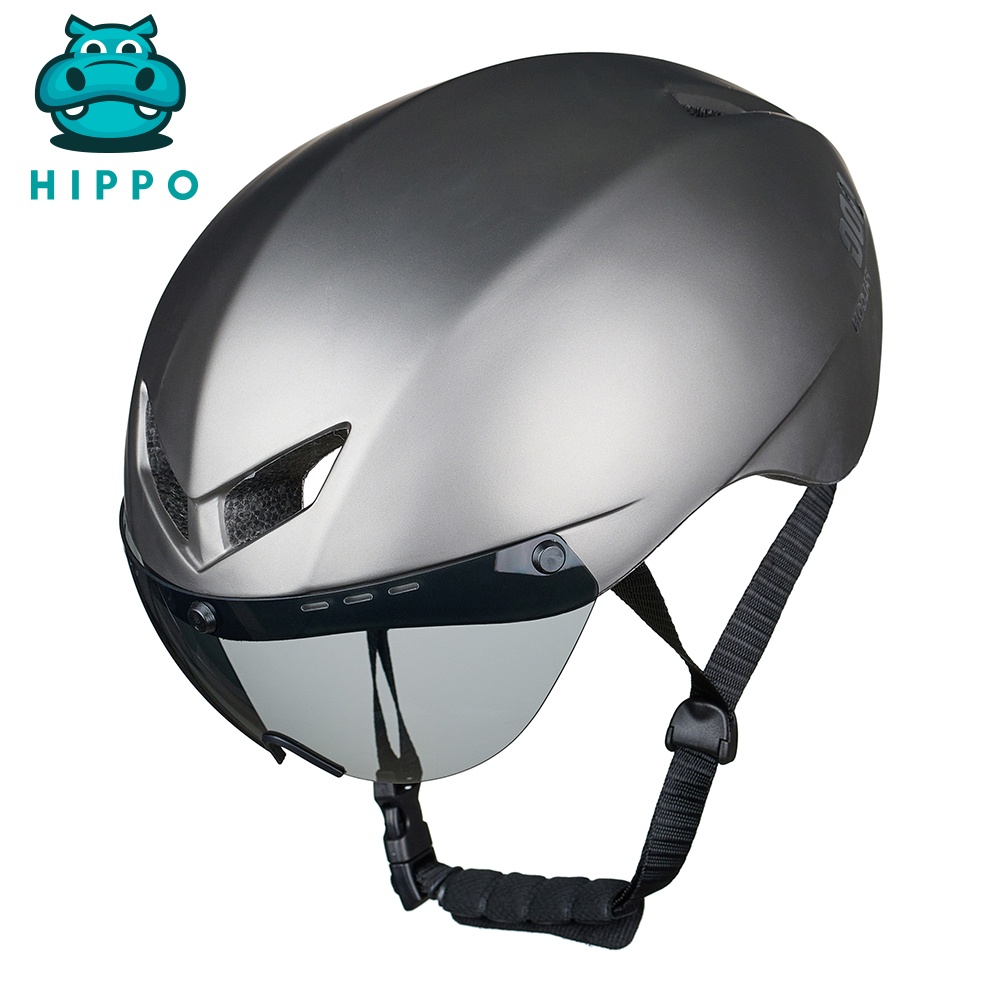 Mũ bảo hiểm xe đạp thể thao Poc Falcon siêu nhẹ nhám màu xám chính hãng - HIPPO HELMET