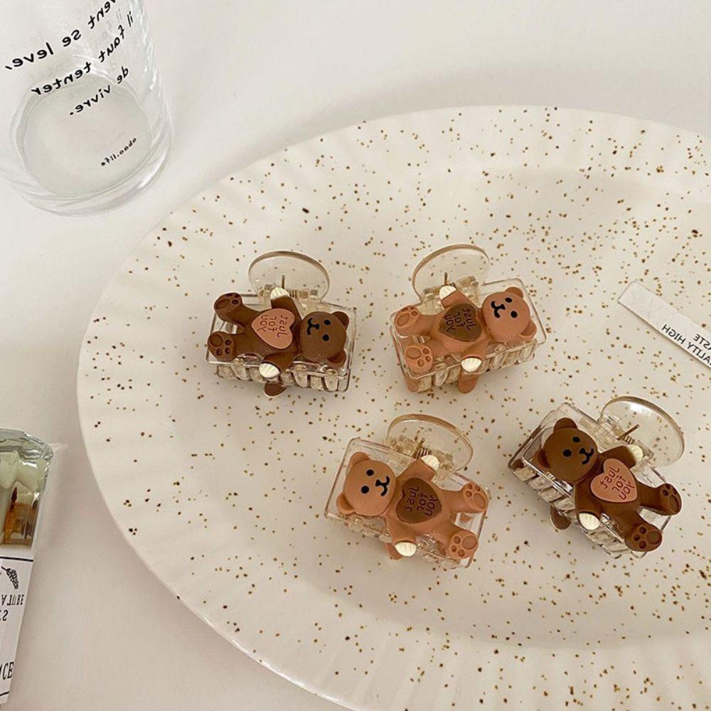 Kẹp Tóc Hình Cá Mập / Gấu Xinh Xắn Cho Nữ VANES1