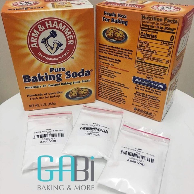 Baking soda Arm & Hammer 20-100g