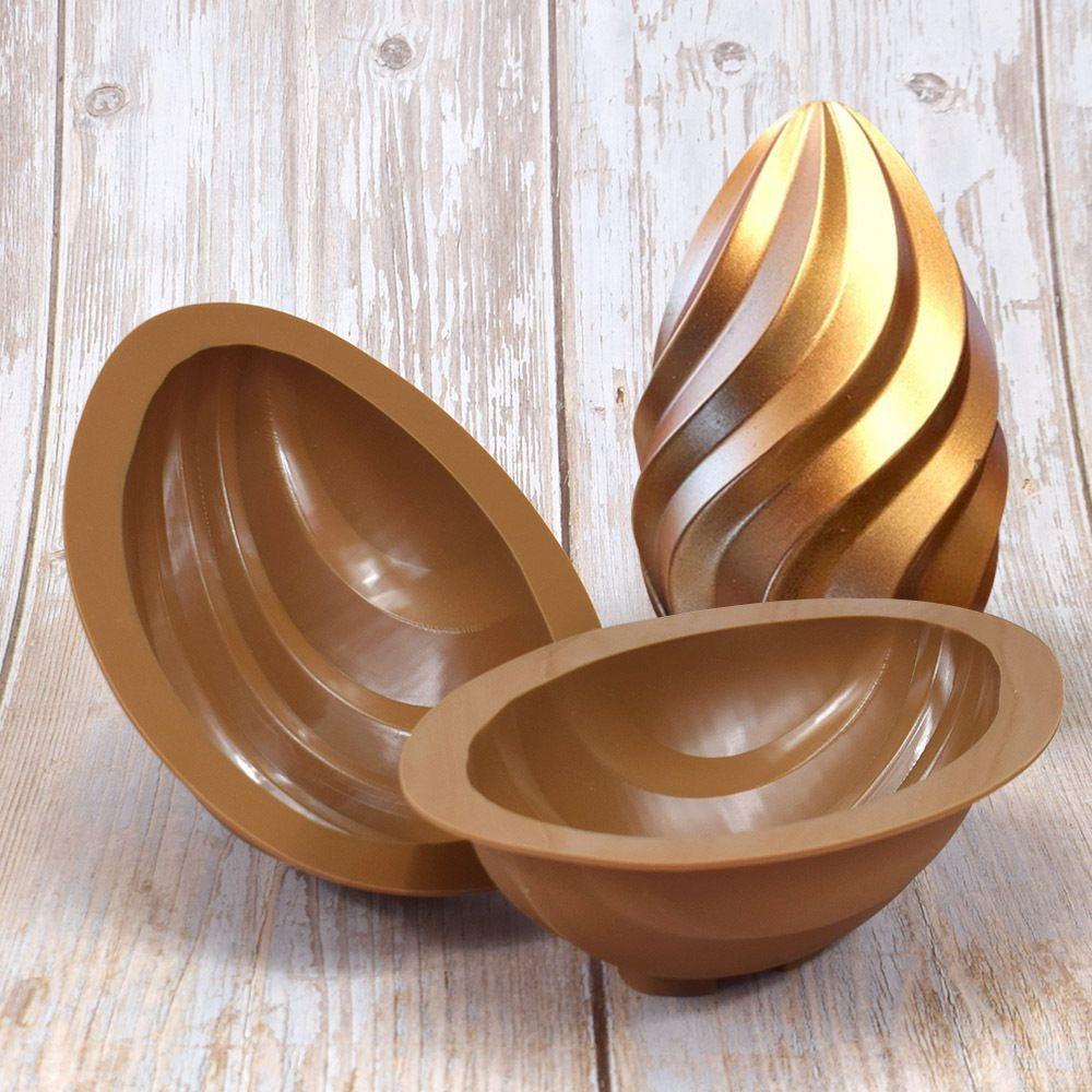 Set 2 Khuôn Silicon Mềm Làm Trứng Phục Sinh Vui Vẻ