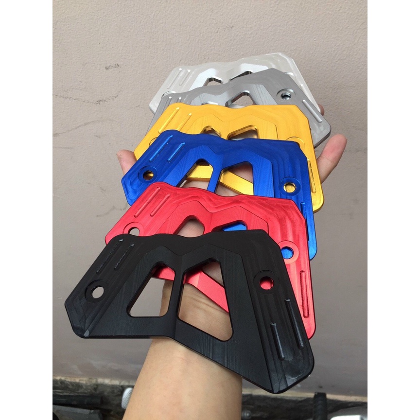 Mang cá Che nhông Winner Sonic nhôm CNC bắn cát lên đủ màu Anode chất lượng tốt dày cứng cáp mẫu không bị lỗi thời
