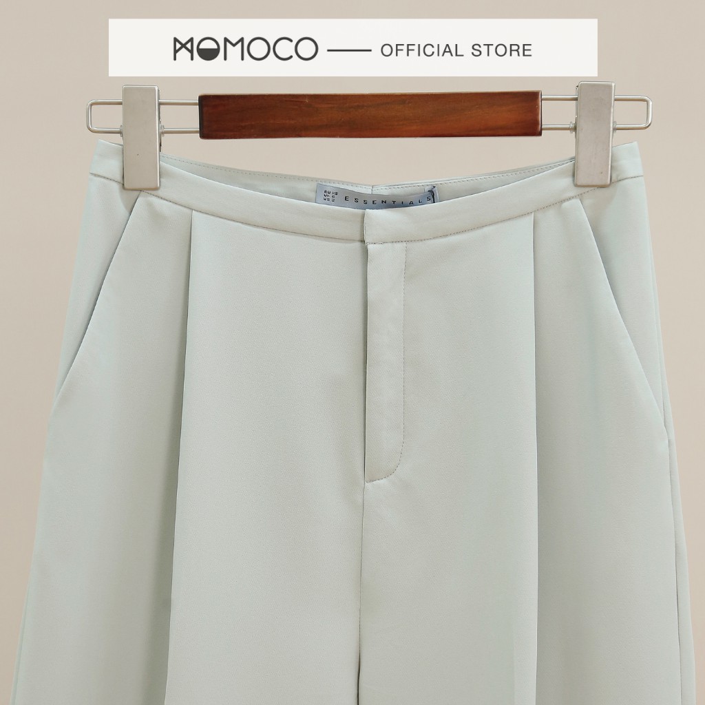 Quần Culottes 1 Ly MOMOCO ESSENTIALS Basic Ankle Culottes Chất Liệu Tuýt Si Mát, Ít Nhăn  - M2776