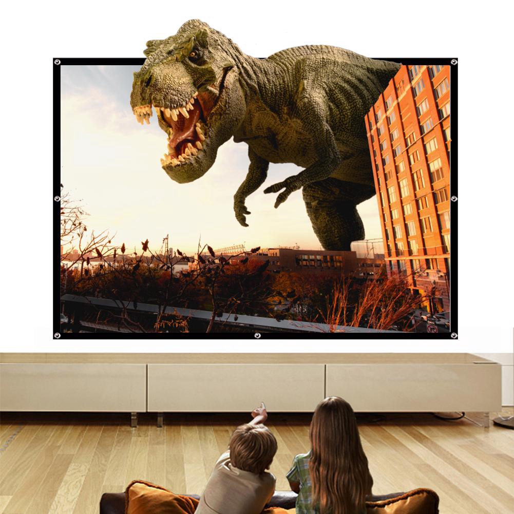 Màn Hình Máy Chiếu 110 Inch Dạng Gập Chuyên Dụng