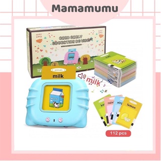 Máy đọc thẻ tiếng anh Flashcard 224 từ vựng cho bé, hàng chính hãng loại 1, không sóng điện tử - Mamamumu Home