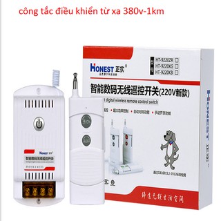 công tắc điều khiển từ xa 3 pha 1km - 380V