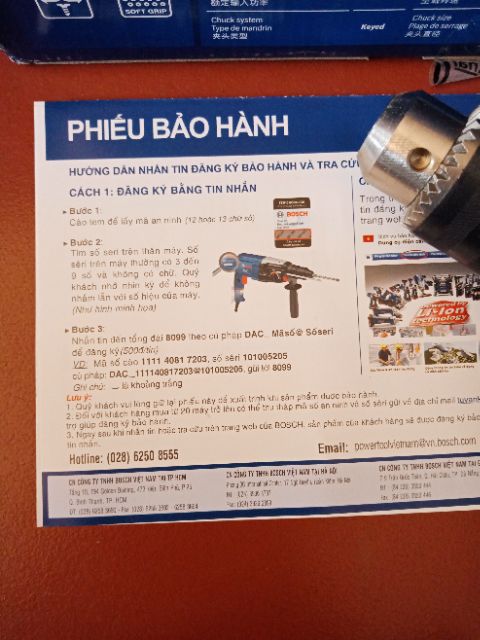 10mm Máy khoan 650W Bosch GSB 13RE