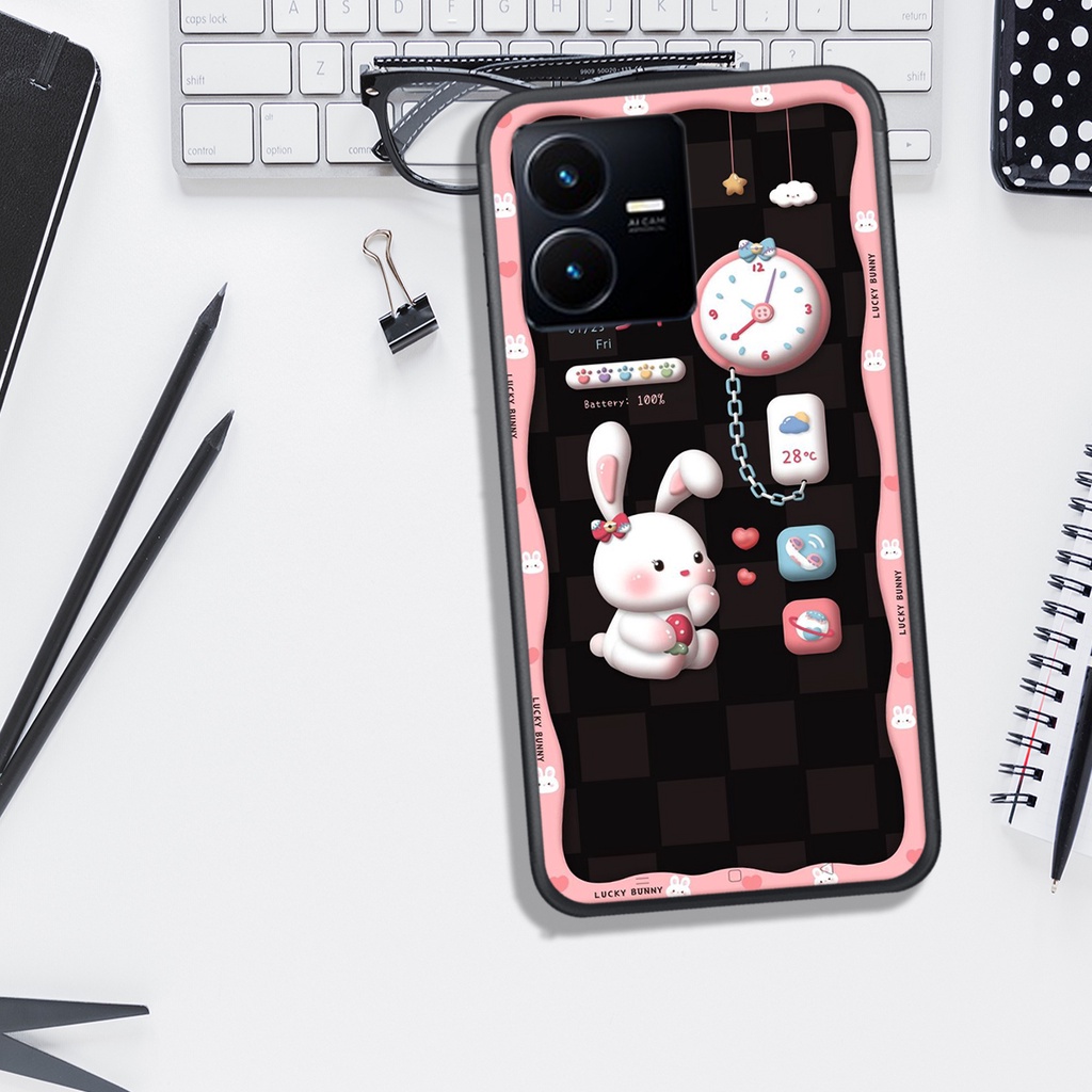 ỐP LƯNG VIVO Y16- Y02S - Y22S, IN HÌNH.GẤU CUTE BAO ĐẸP.