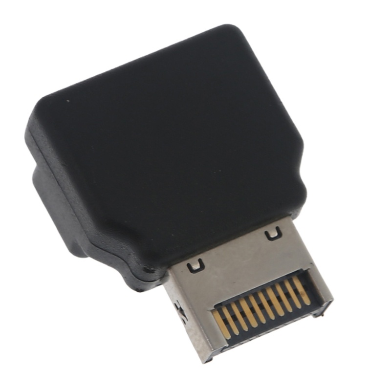 Đầu Chuyển Đổi USB 3 1 Type-E Sang Type-C Male 90 Chuyên Dụng Cho Máy Tính° Bộ Chuyển Đổi Góc Cạnh Chống Mài Mòn