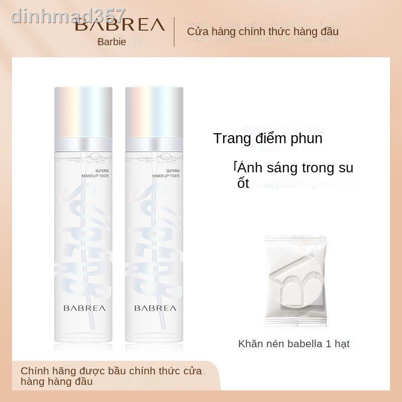 ❅Cửa hàng đầu chính thức của Barbera, xịt dưỡng trang điểm lâu trôi, kiểm soát dầu, chống thấm nước, khô da, không