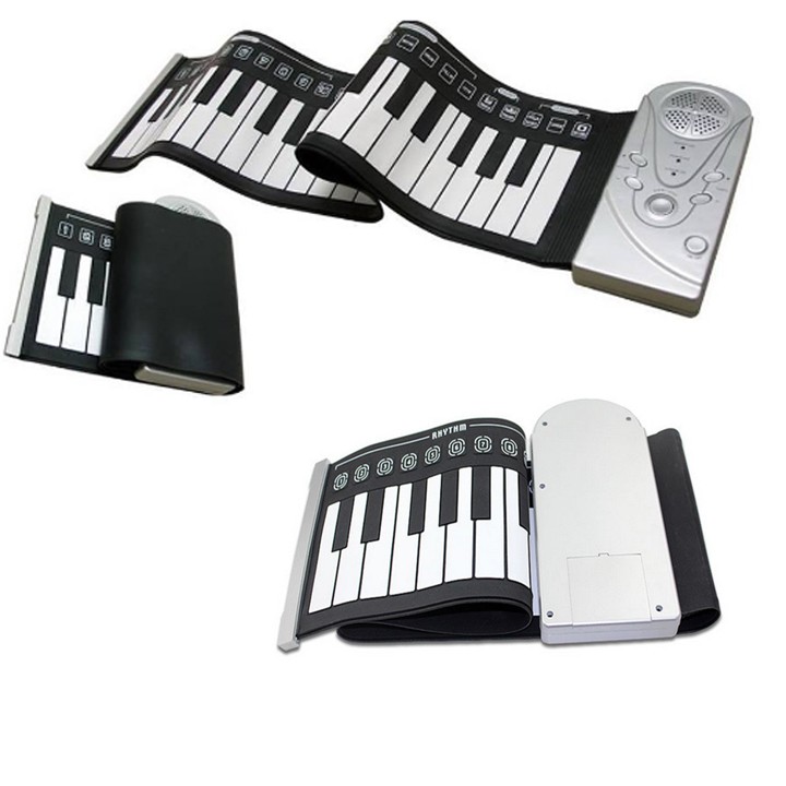 [FREESHIP 30K] Đàn Piano điện tử cuộn dẻo 49 phím dễ dàng mang theo-giá rẻ-cực tốt