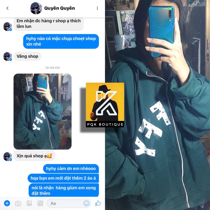 [ sẵn ] Áo Khoác Nỉ Form Rộng FLUFLY  ulzzang | BigBuy360 - bigbuy360.vn