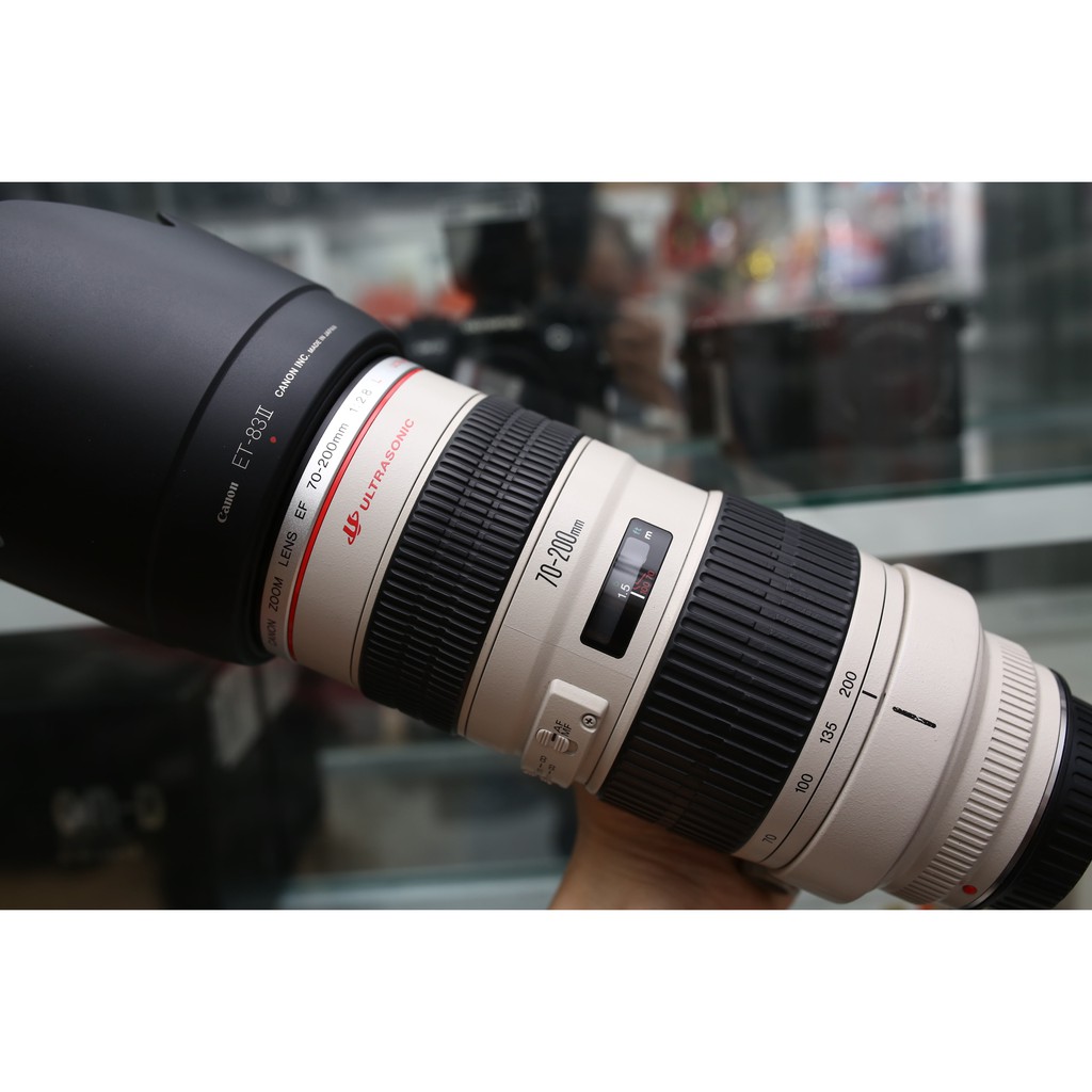 ỐNG KÍNH CANON TELE CANON EF 70-200mm F2.8 L USM - SIÊU PHẨM CHÂN DUNG