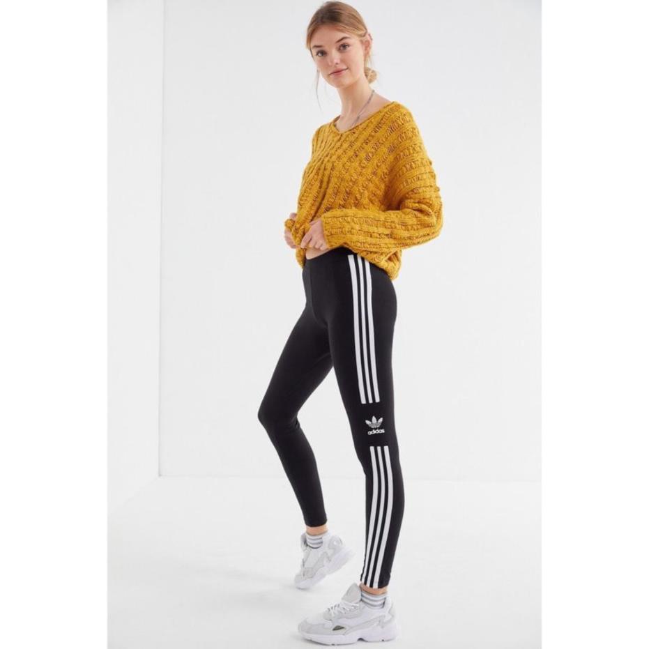 Quần Tập Gym Nữ [Legging] DAS Cambo Logo Đùi [ĐỒ TẬP]