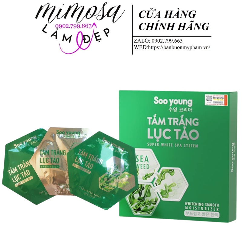 Tắm trắng Lục Tảo Soo Young chính hãng