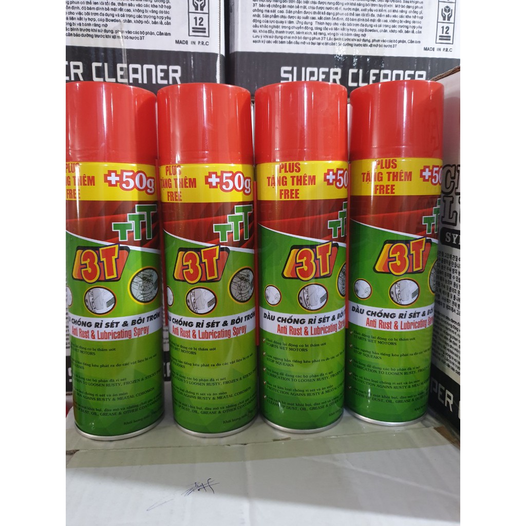 Chai chống rỉ sét 3T