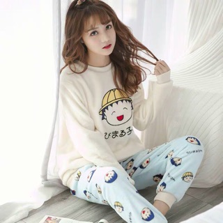 Bộ ngủ lông siêu ấm