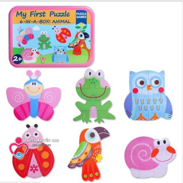 Bộ tranh xếp hình My First Puzzle cho bé - GHÉP HÌNH LEVEL 2
