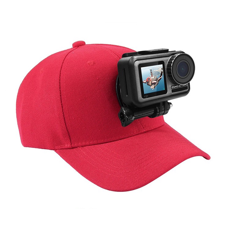Camera GoPro HERO 7/6 /5/5 Session/4 Session/4/3+/3 /2 /1 gắn mũ lưỡi trai