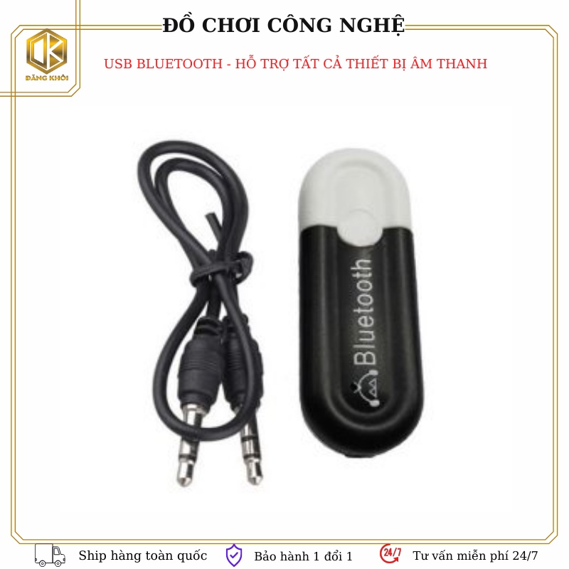 USB BLUETOOTH HJX-001 BIẾN LOA THƯỜNG THÀNH LOA BLUETOOTH, LOẠI 1 - Chuẩn Stereo