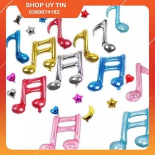 Bóng nốt nhạc - Bóng bay trang trí sinh nhật, đám cưới hình nốt nhạc - Bống Balloon Shop