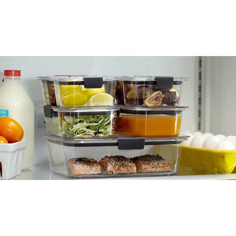 Sét Rubbermaid nhựa Tritan 5 hộp