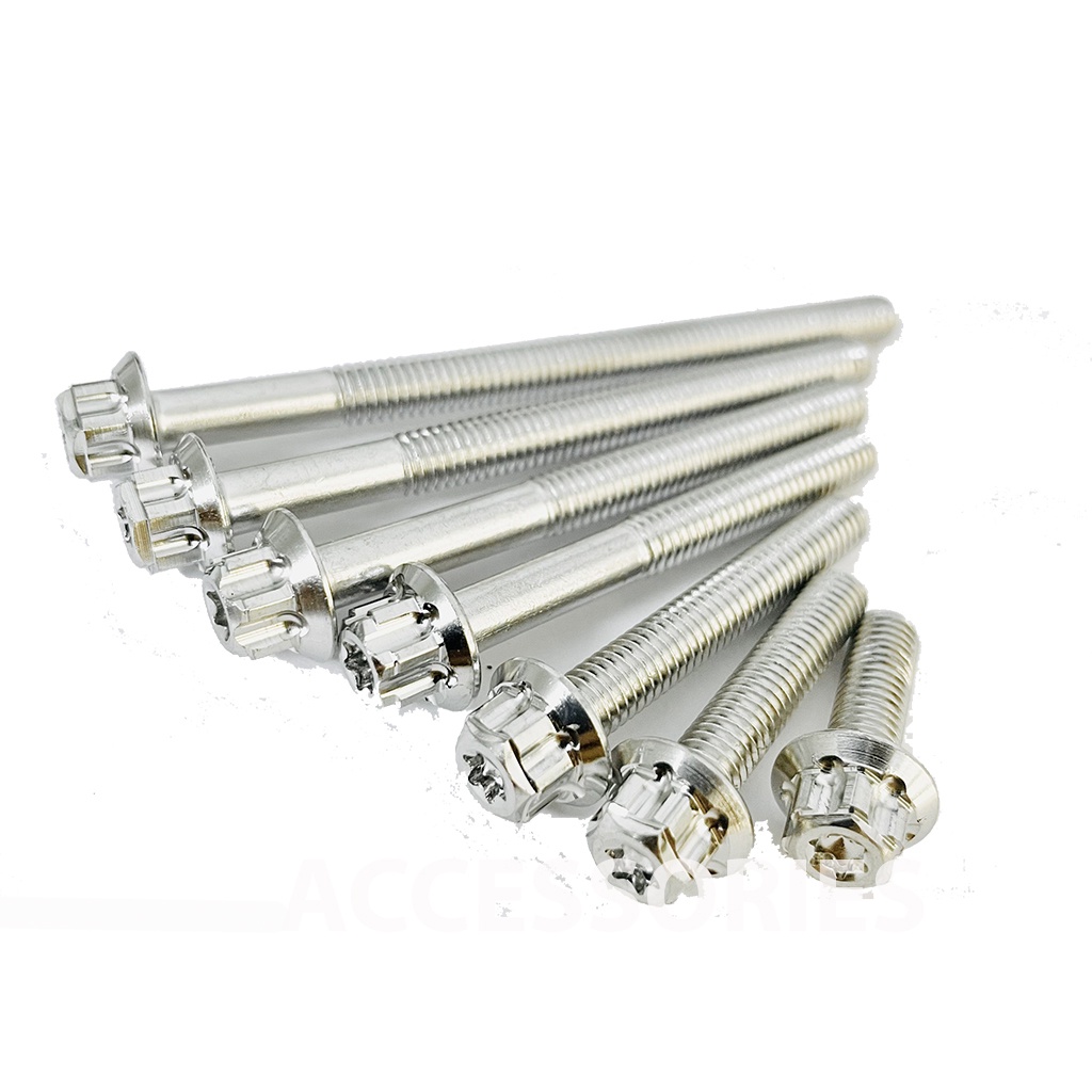 Ốc Salaya Đầu Trụ MS3 6li10,6li15,6li20,6li30,6li35,6li40,6li50,6li60,6li65,6li70,6li75,6li80,6li90 Gắn Lốc Máy PKPH