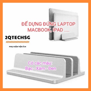 Đế dựng đứng Laptop, MTB bằng hơp kim nhôm, kẹp giữ Laptop, máy tính bảng..giúp bàn làm việc gọn gàng.
