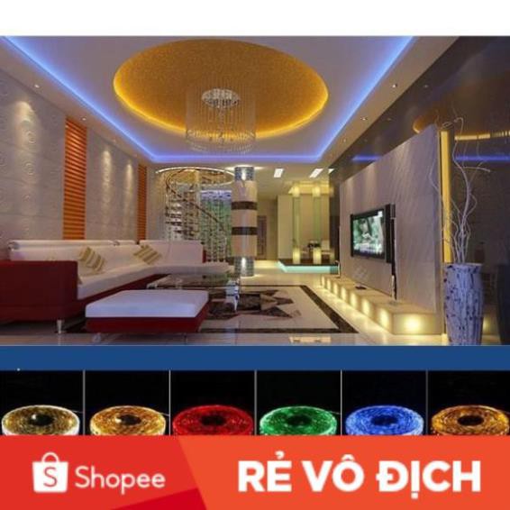 Đèn led dây đôi 2835 ĐƠN MÀU GIÁ 1 CUỘN 100M