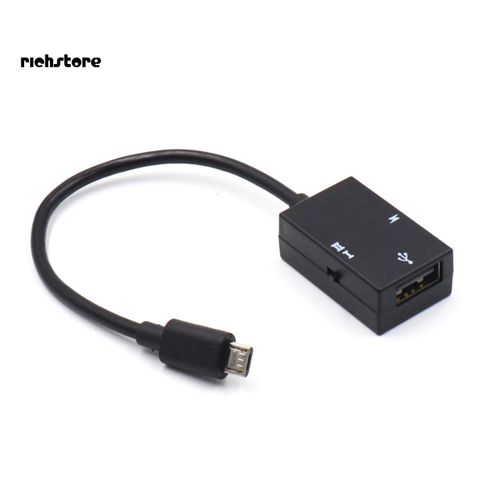 Dây Cáp Sạc Kết Nối OTG Micro USB Cho Điện Thoại / Máy Tính Bảng / PC | BigBuy360 - bigbuy360.vn