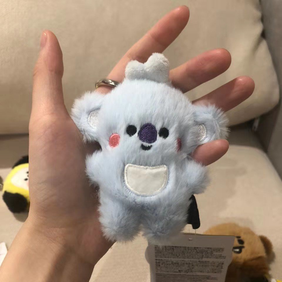 Hoạt Hình Móc Khóa Hình Nhân Vật bt21 Nhồi Bông Đáng Yêu