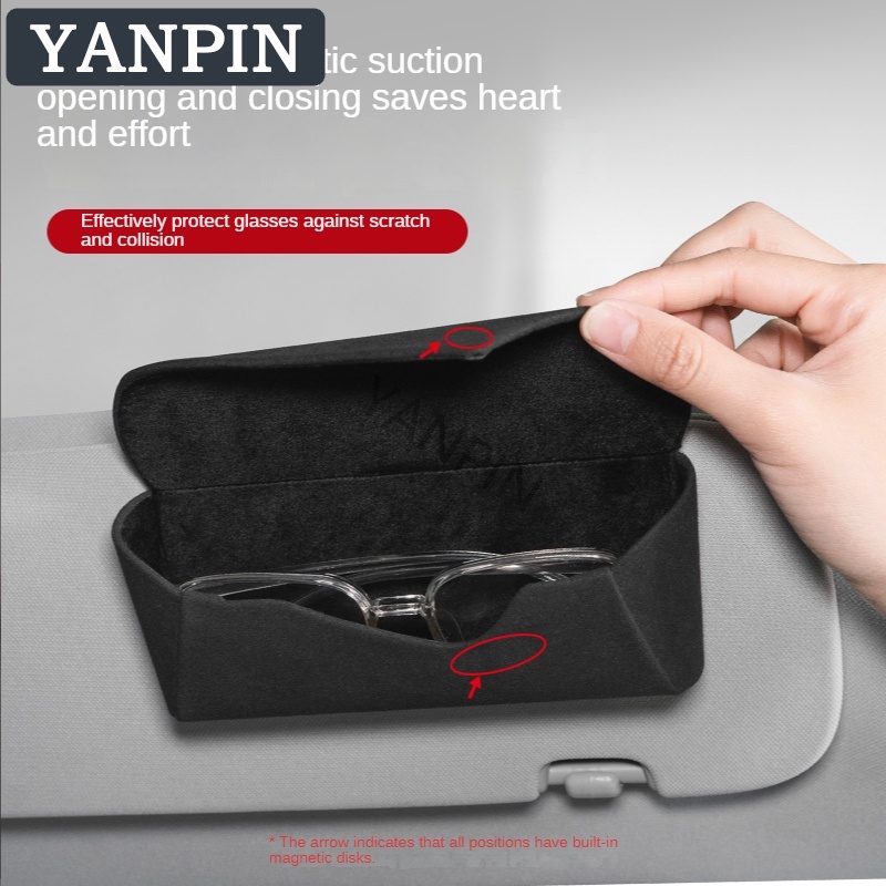 Hộp Đựng Mắt Kính Đa Năng Tiện Dụng Trên Xe Hơi Porsche