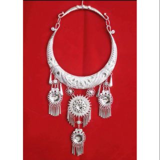 Kiềng cổ mạ bạc