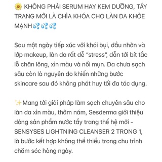 [TÂY BAN NHA] Tẩy trang Sesderma 200ml