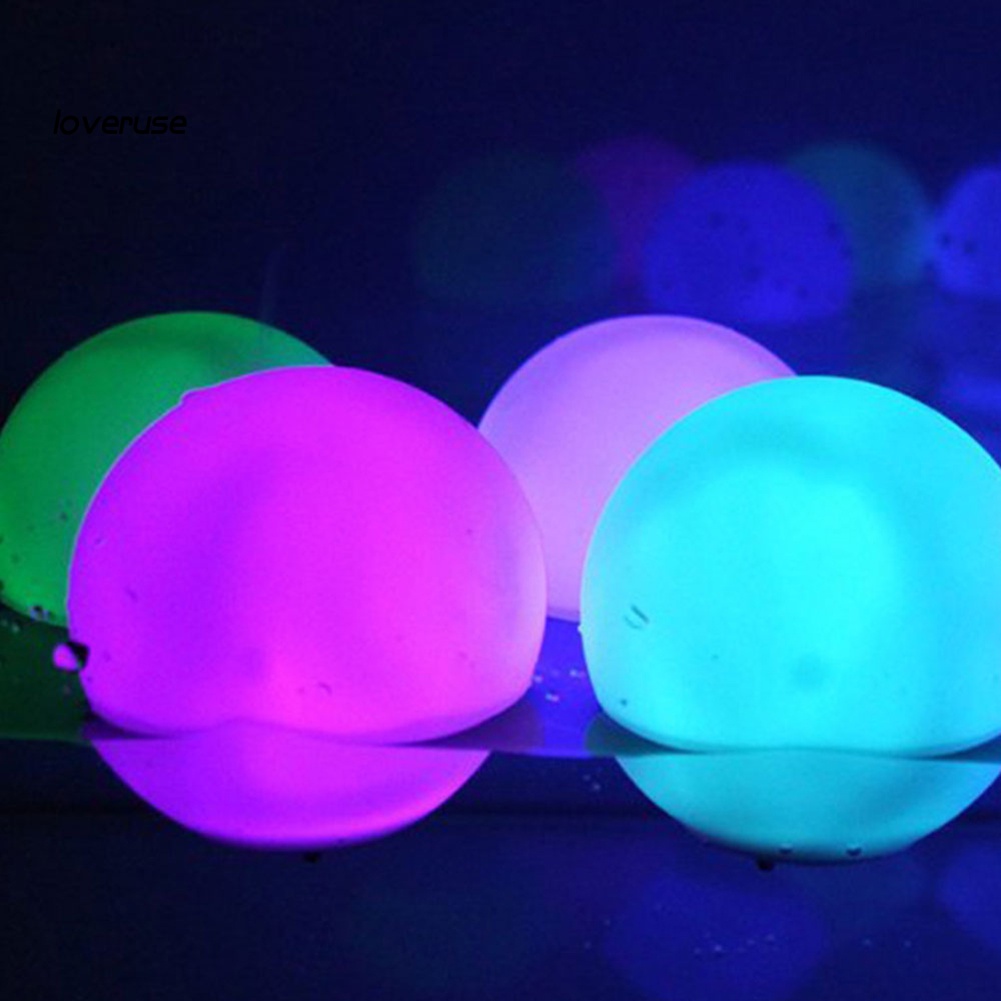 Bong bóng đèn LED PVC điều khiển từ xa trang trí Bể bơi/bãi biển